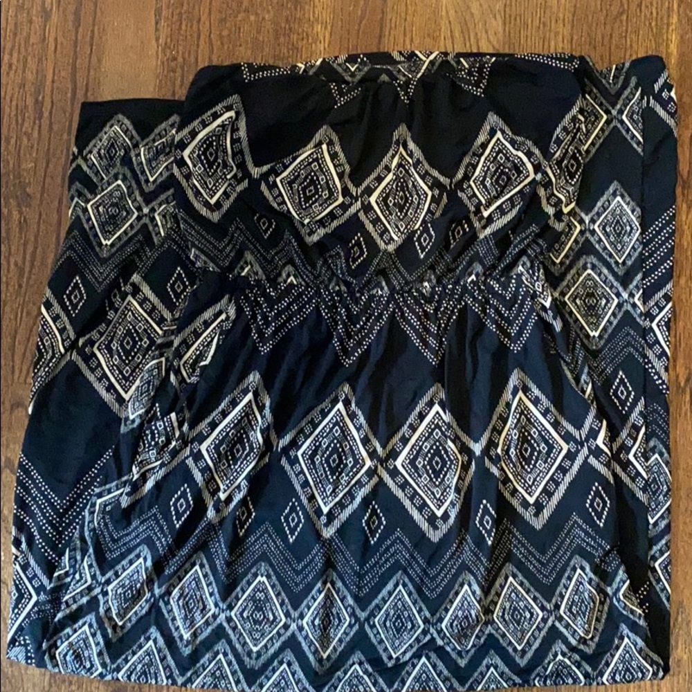 Black Aztec dress